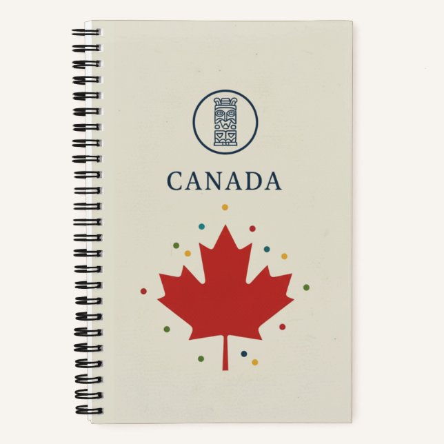 Canada Heritage & Maple Leaf Photo Archive Journal (Front)