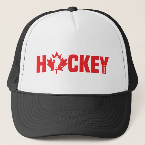 Canada Hockey Maple Leaf Canadia Player Trucker Hat