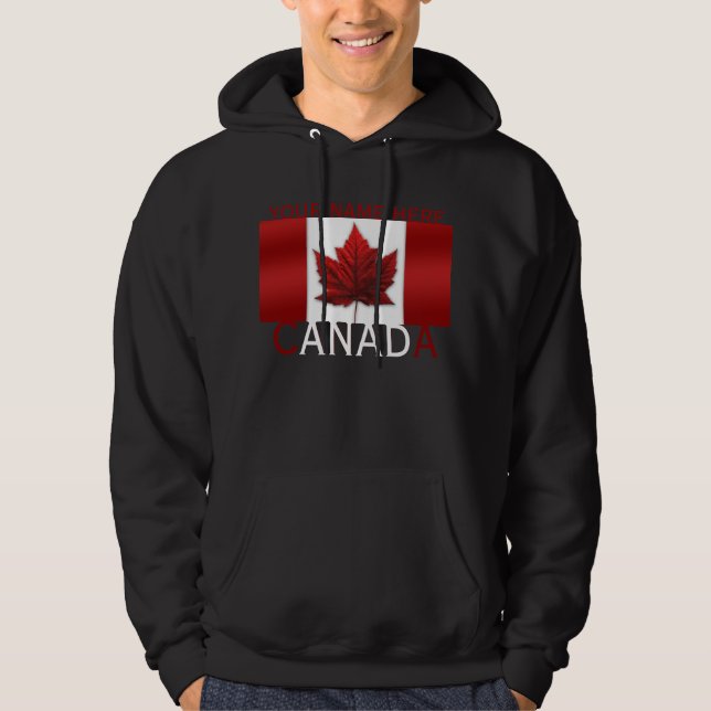 Canada Hoodie Personalized Sm - 3XL Canada Shirt (Front)