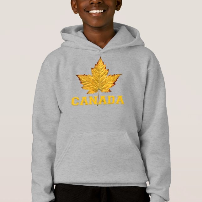 Canada Hoodie Souvenir Unisex Kid's Canada Shirt (Front)