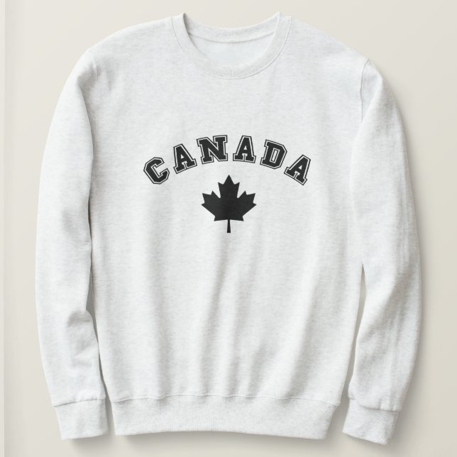 Canada Hoodie Sweatshirt Canada Day Shirt (Design Front)