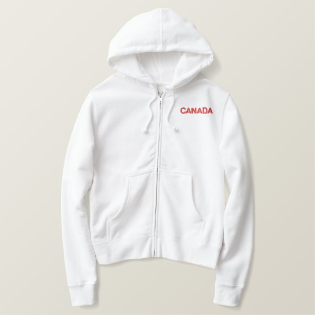 Canada Hoodies Canada Souvenir Jackets & Gifts (Design Front)