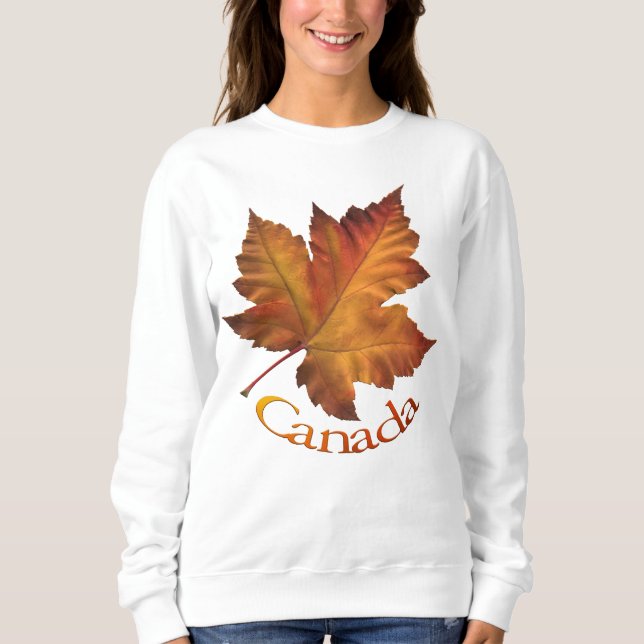 Canada Hoodies Women's Canada Maple Leaf Hoodie (Front)