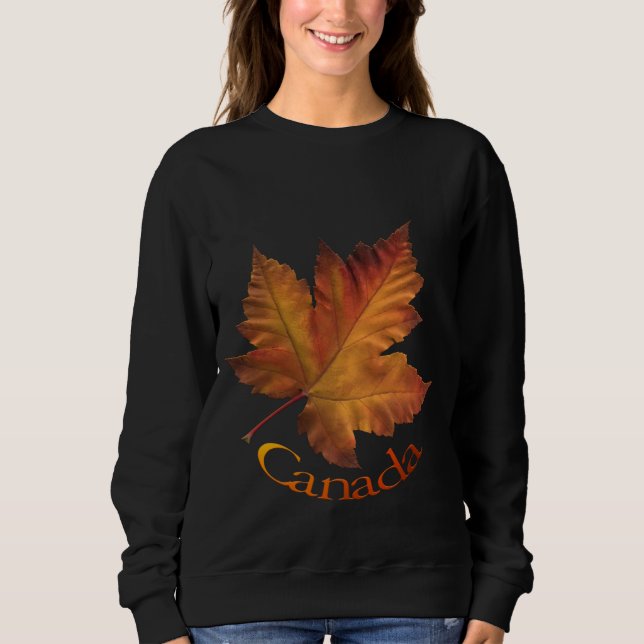 Canada Hoodies Women's Canada Maple Leaf Hoodie (Front)