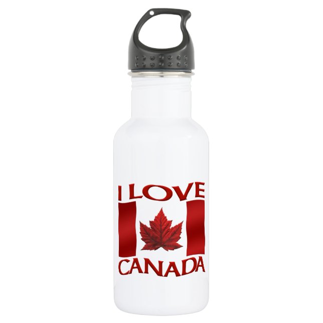 Canada I Love Canada Souvenir Bottle (Front)