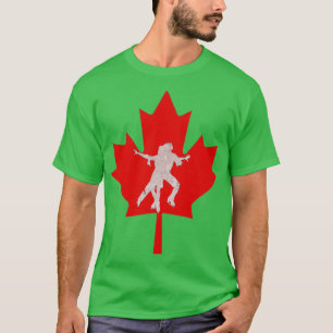 Canada Ice Skating T-Shirt