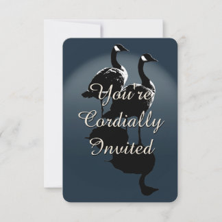 Canada Invitations Personalized Canada Goose RSVP