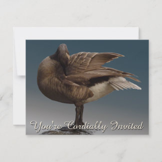 Canada Invitations Personalized Canada Goose RSVP