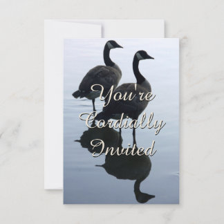 Canada Invitations Personalized Canada Goose RSVP