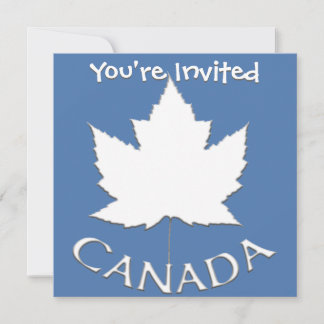 Canada Invitations Personalized Canada RSVP Cards