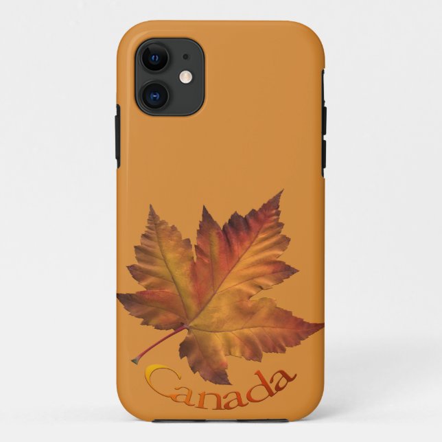 Canada IPhone Cases Canada Autumn Maple Leaf Case (Back)
