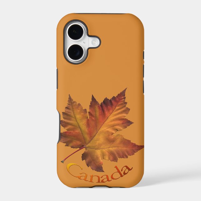 Canada IPhone Cases Canada Autumn Maple Leaf Case (Back)