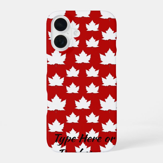 Canada iPhone Cases Canada Maple Leaf Phone Cases  (Back)