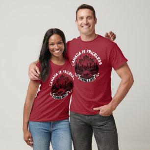 Canada is Priceless Not for Sale T-Shirt