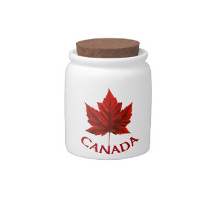 Canada Jar Canada Souvenir Candy Jar