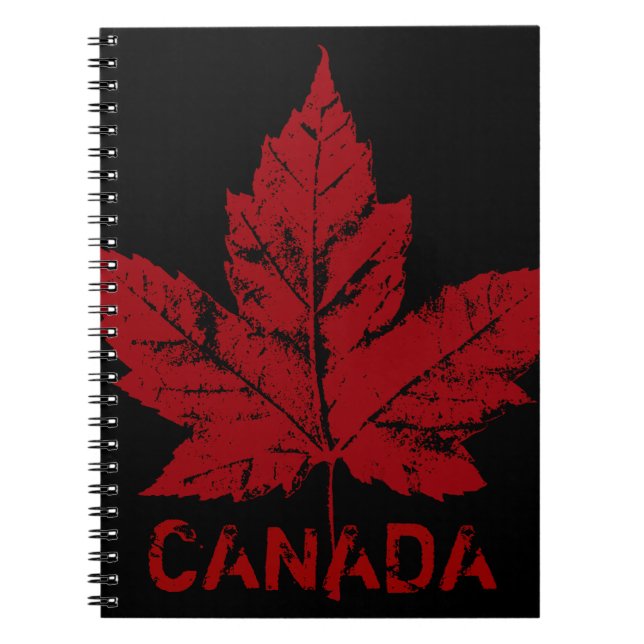 Canada Journal Canada Souvenir Notebooks Sketchpad (Front)