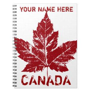 Canada Journal Custom Canada Souvenir Notebooks