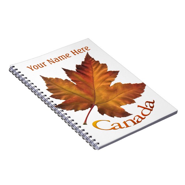 Canada Journal Souvenir Custom Notebooks Canada (Right Side)