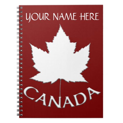 Canada Journal Souvenir Custom Notebooks Canada