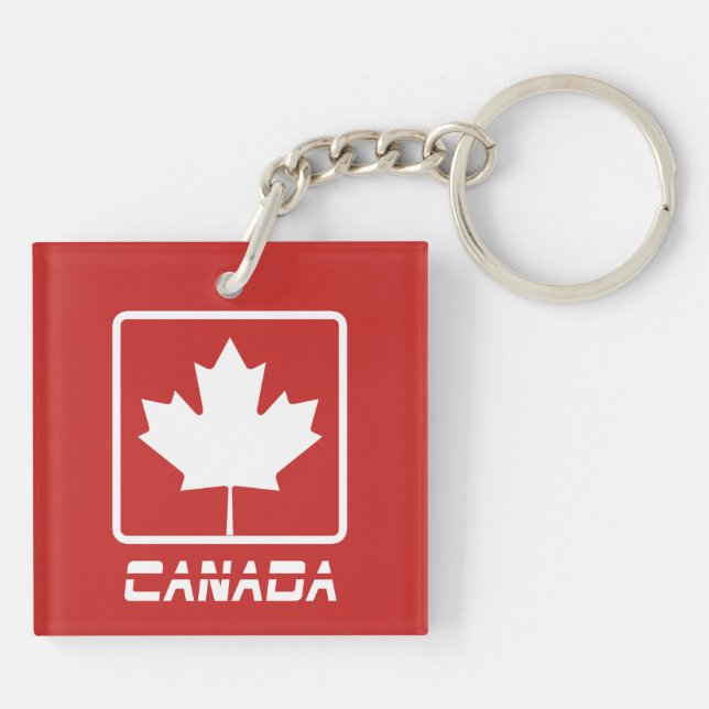 Canada Keychain (Back)