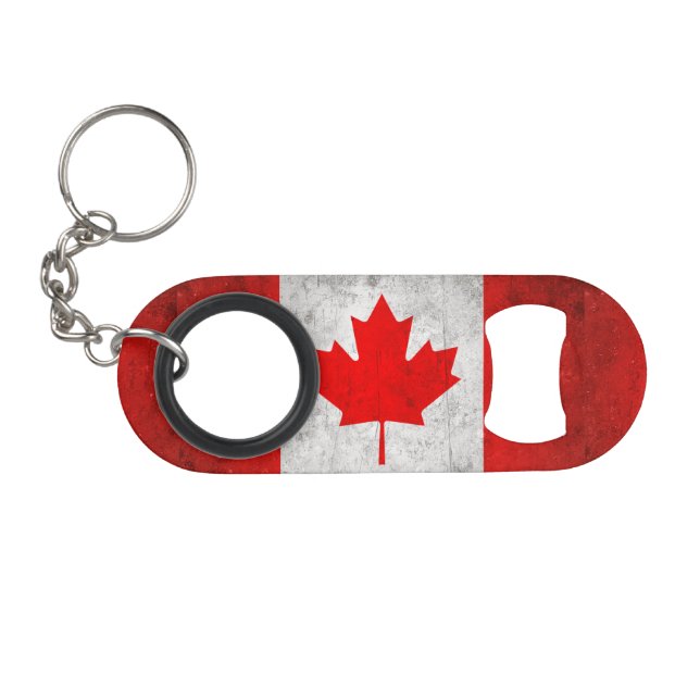 Canada Keychain Bottle Opener (Front (Horizontal))