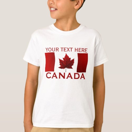 Canada Kids Shirt Canada Flag Kids Sweatshirt