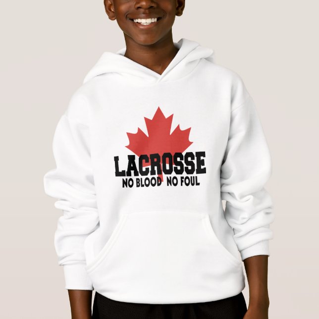 Canada Lacrosse Canadian Hoodie (Front)