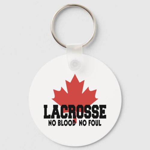 Canada Lacrosse Canadian Keychain