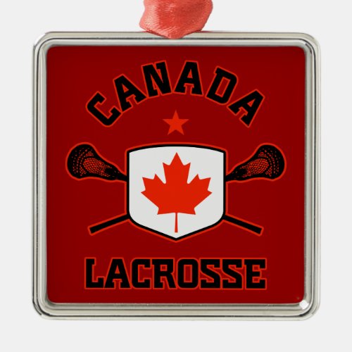 Canada Lacrosse Ornament