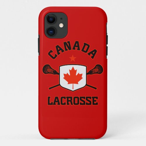 Canada Lacrosse phone case