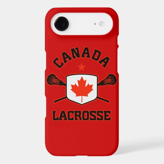 Canada Lacrosse phone case (Back)