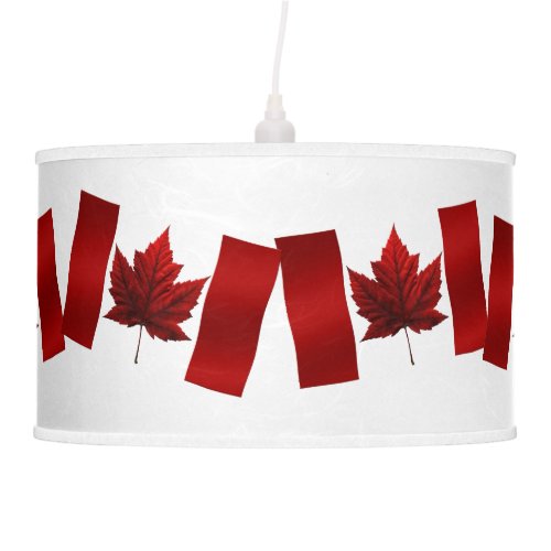 Canada Lamp Canadian Flag Souvenir Lamps  Decor