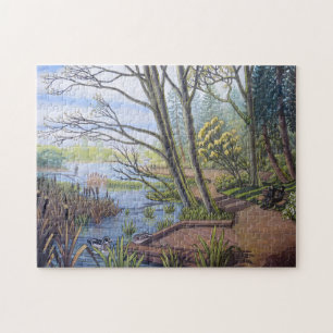 Canada Landscape Puzzle Lost Lagoon Puzzle