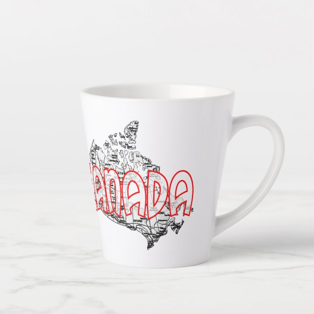 Canada Latte Mug (Right)