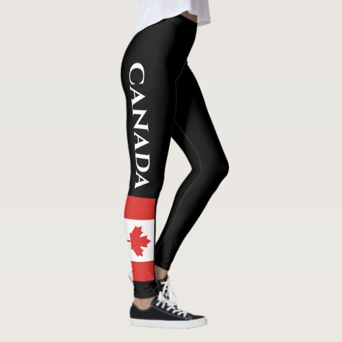 Canada Leggings _ Canadian Pride Leggings