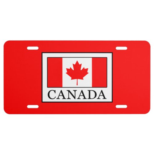 Canada License Plate