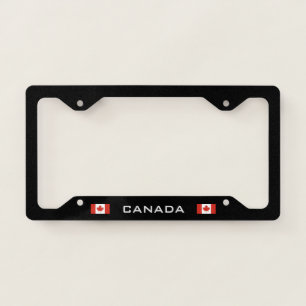 Canada license plate frame