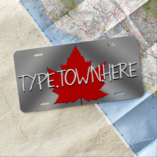 Canada License Plate Personalized Canada Souvenirs