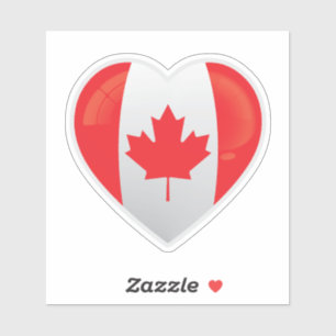 Canada Love Icon Sticker