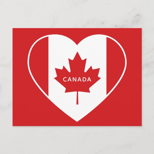 Canada Love postcard (Front)