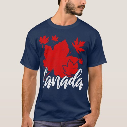 Canada Lover Canadian Maple Leaf Canada 1 T_Shirt