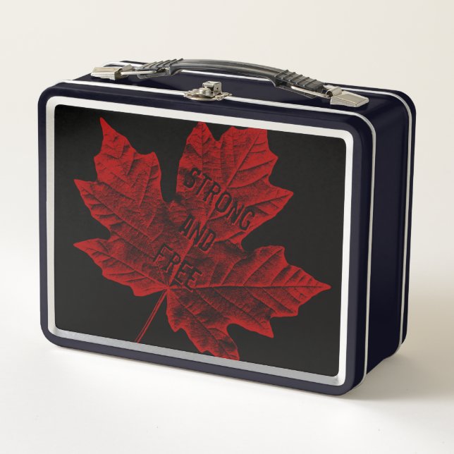 Canada Lunchbox Personalized Canada Lunchboxes (Front)