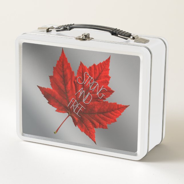 Canada Lunchbox Personalized Canada Lunchboxes (Front)