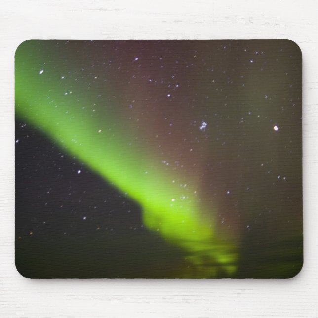 Canada, Manitoba, Churchill. Aurora Borealis Mouse Pad (Front)