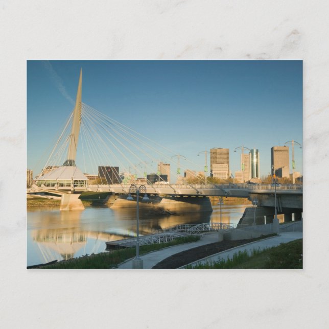 CANADA, Manitoba, Winnipeg: Esplanade Riel Postcard (Front)