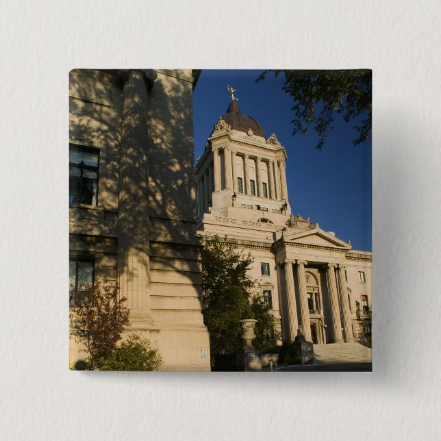 Canada, Manitoba, Winnipeg: Manitoba Legislative Button (Front)