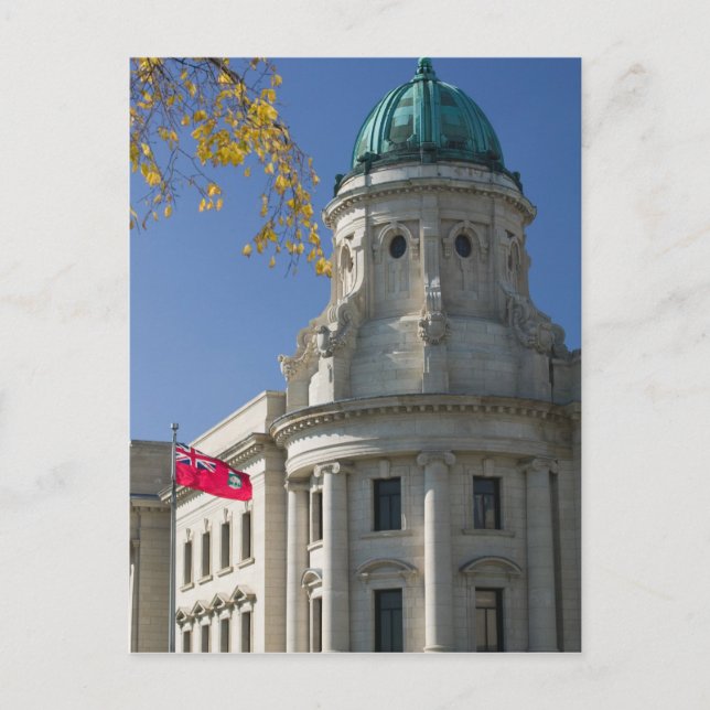 CANADA, Manitoba, Winnipeg: The Law Courts, Postcard (Front)