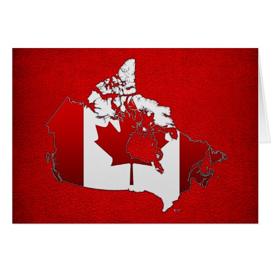 Canada: Map Cards (Front Horizontal)