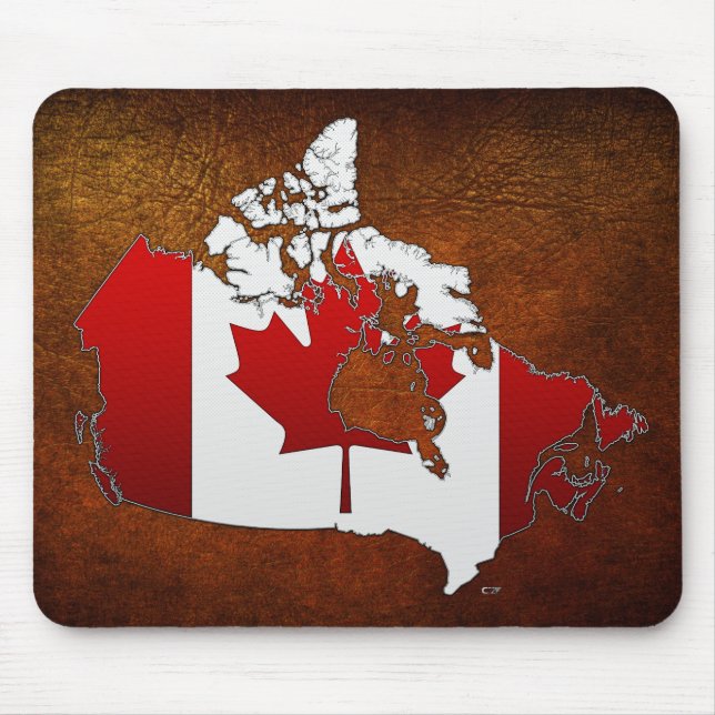 Canada: Map Mouse Pad (Front)