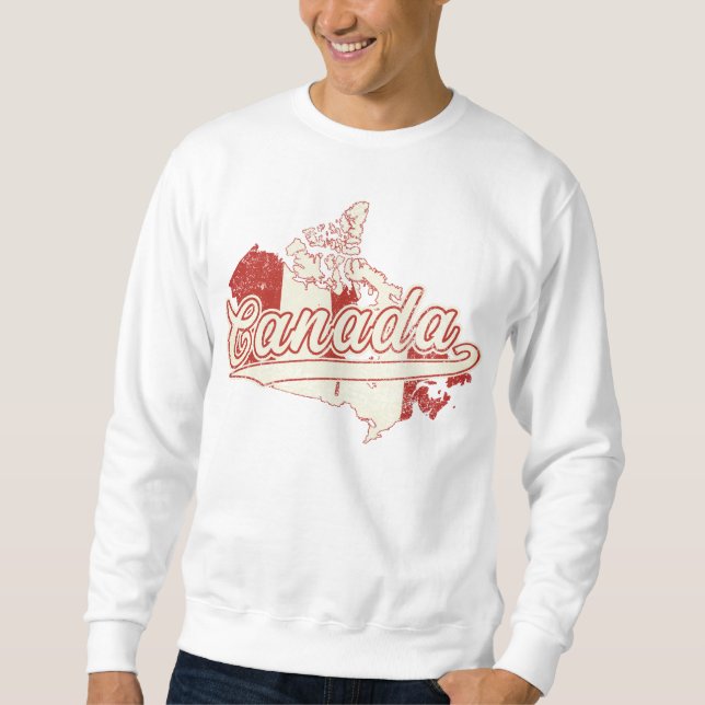 Canada Map Sweatshirt (Front)